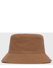 Kapelusz kapelusz bawełniany kolor brązowy bawełniany - Answear.com Trussardi