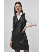 Sukienka sukienka kolor czarny mini rozkloszowana - Answear.com Trussardi