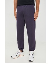 Spodnie męskie spodnie dresowe bawełniane męskie kolor granatowy melanżowe - Answear.com Trussardi
