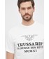 T-shirt - koszulka męska Trussardi - T-shirt bawełniany