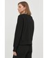 Bluza Trussardi bluza bawełniana damska kolor czarny z nadrukiem