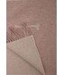 Szalik Trussardi szalik wełniany kolor różowy wzorzysty