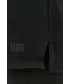 Sukienka Ugg sukienka bawełniana kolor czarny mini oversize