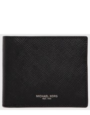 Portfel portfel skórzany męski kolor czarny - Answear.com Michael Kors