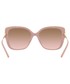 Okulary Michael Kors okulary przeciwsłoneczne damskie kolor różowy
