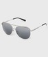 Okulary Michael Kors okulary przeciwsłoneczne damskie kolor srebrny
