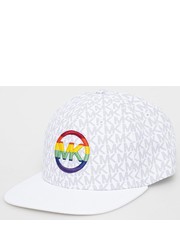 Czapka czapka kolor biały wzorzysta - Answear.com Michael Kors