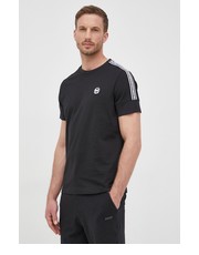 T-shirt - koszulka męska t-shirt bawełniany kolor czarny gładki - Answear.com Michael Kors