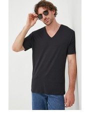 T-shirt - koszulka męska t-shirt bawełniany kolor czarny - Answear.com Michael Kors