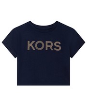 Koszulka t-shirt bawełniany dziecięcy kolor granatowy - Answear.com Michael Kors
