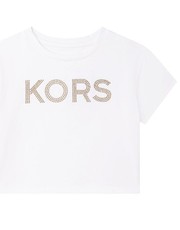 Koszulka t-shirt bawełniany dziecięcy kolor biały - Answear.com Michael Kors