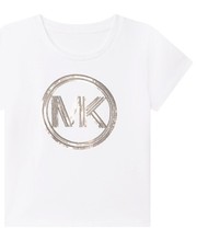 Koszulka t-shirt bawełniany dziecięcy kolor biały - Answear.com Michael Kors
