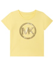 Koszulka t-shirt bawełniany dziecięcy kolor żółty - Answear.com Michael Kors