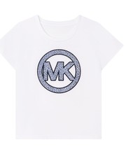 Koszulka t-shirt bawełniany dziecięcy kolor granatowy - Answear.com Michael Kors
