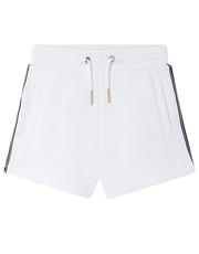 Spodnie szorty bawełniane dziecięce kolor biały gładkie regulowana talia - Answear.com Michael Kors