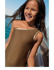 Strój kąpielowy dziecięcy strój kąpielowy dziecięcy kolor brązowy - Answear.com Michael Kors
