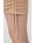 Spódnica Noisy May spódnica kolor beżowy mini ołówkowa
