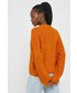 Sweter Noisy May sweter damski kolor pomarańczowy