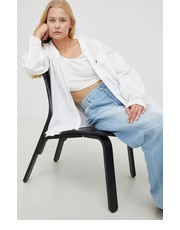 Koszula Levis koszula bawełniana damska kolor biały relaxed z kołnierzykiem klasycznym - Answear.com Levi’s