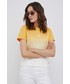 Bluzka Levi’s Levis T-shirt bawełniany kolor żółty