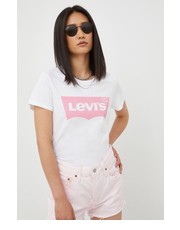 Bluzka Levis t-shirt bawełniany kolor biały - Answear.com Levi’s