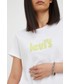 Bluzka Levi’s Levis t-shirt bawełniany kolor biały