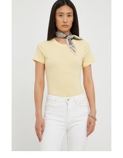 Bluzka Levis t-shirt bawełniany kolor żółty - Answear.com Levi’s