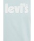 Bluzka Levi’s Levis t-shirt bawełniany kolor turkusowy