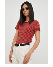 Bluzka Levis t-shirt bawełniany kolor czerwony - Answear.com Levi’s