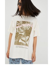 Bluzka Levis t-shirt damski kolor beżowy - Answear.com Levi’s