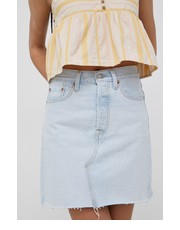 Spódnica Levis spódnica jeansowa mini rozkloszowana - Answear.com Levi’s