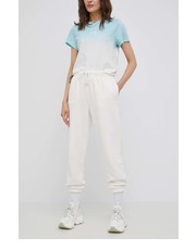 Spodnie Levis Spodnie bawełniane damskie kolor biały gładkie - Answear.com Levi’s