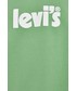 Bluza męska Levi’s Levis bluza bawełniana męska kolor zielony z nadrukiem