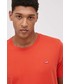 T-shirt - koszulka męska Levi’s Levis T-shirt bawełniany kolor pomarańczowy gładki