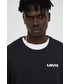 T-shirt - koszulka męska Levi’s Levis t-shirt bawełniany kolor czarny z nadrukiem