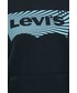 Bluza Levi’s Levis bluza bawełniana damska kolor czarny z kapturem z nadrukiem