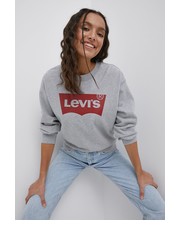 Bluza Levis bluza bawełniana damska kolor szary z nadrukiem - Answear.com Levi’s