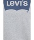 Bluza Levi’s Levis bluza bawełniana damska kolor szary z nadrukiem