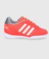 Sportowe buty dziecięce Adidas Performance buty dziecięce kolor pomarańczowy