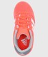 Sportowe buty dziecięce Adidas Performance buty dziecięce kolor pomarańczowy