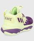 Sportowe buty dziecięce Adidas Performance buty dziecięce kolor fioletowy