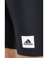Bielizna męska Adidas Performance adidas Performance szorty kąpielowe Solid męskie kolor czarny gładkie