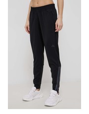 Spodnie spodnie damskie kolor czarny gładkie - Answear.com Adidas Performance
