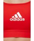 Biustonosz Adidas Performance adidas Performance biustonosz sportowy Powerreact kolor czerwony