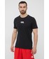 T-shirt - koszulka męska Adidas Performance adidas Performance t-shirt do biegania Signature H58601 kolor czarny z nadrukiem