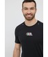 T-shirt - koszulka męska Adidas Performance adidas Performance t-shirt do biegania Signature H58601 kolor czarny z nadrukiem
