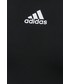 T-shirt - koszulka męska Adidas Performance adidas Performance longsleeve treningowy kolor czarny gładki
