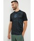 T-shirt - koszulka męska Adidas Performance adidas Performance t-shirt do biegania Run For The Ocean kolor czarny wzorzysty