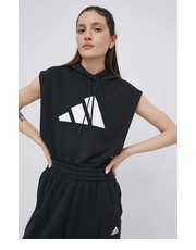 Bluza kamizelka kolor czarny - Answear.com Adidas Performance