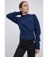 Bluza Adidas Performance bluza x Karlie Kloss damska kolor granatowy z nadrukiem